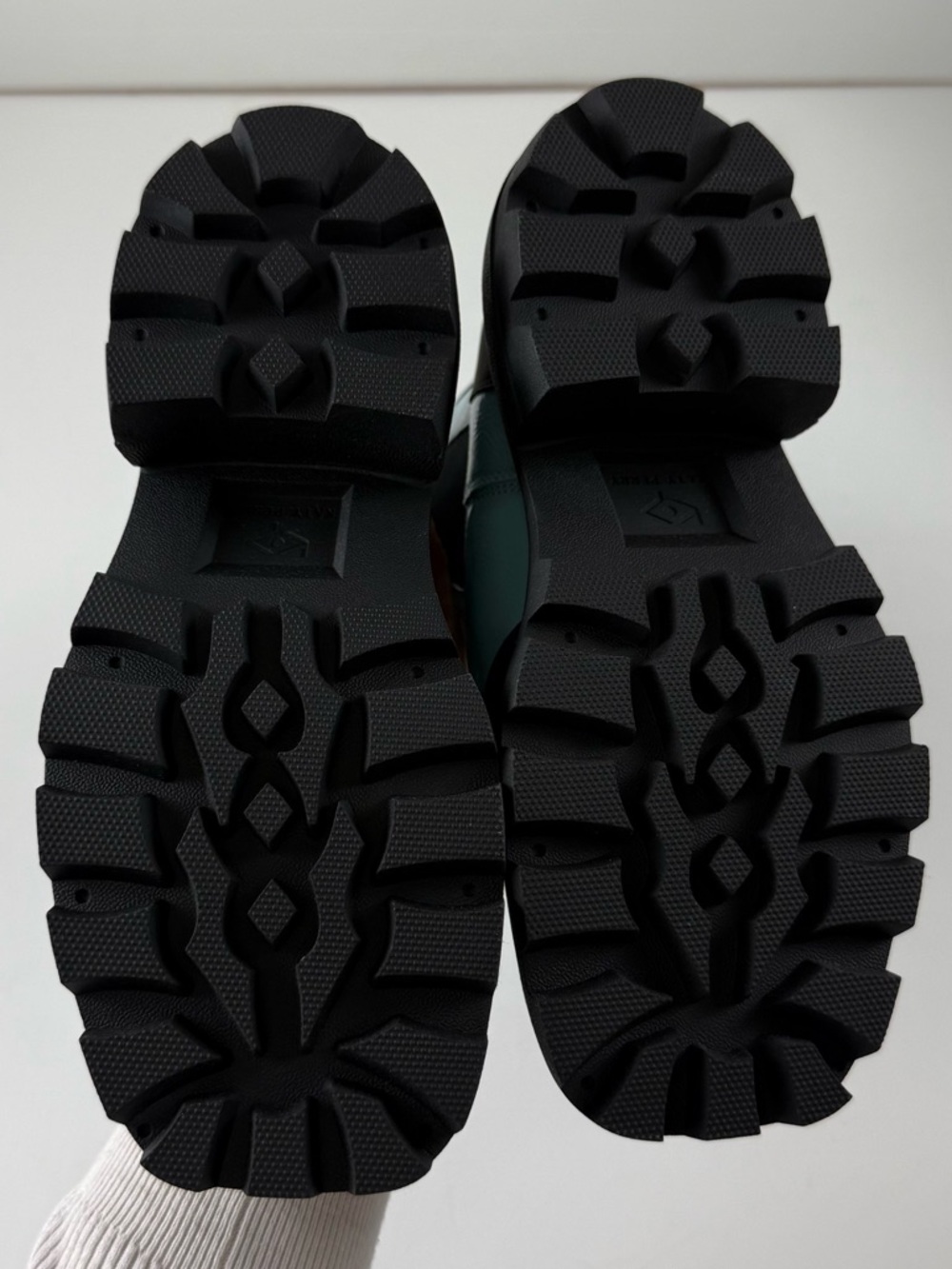 Katy Perry The Geli Combat Boot Womens Size 8.5M Blue Black Chunky Platform NEW - Picture 8 of 14